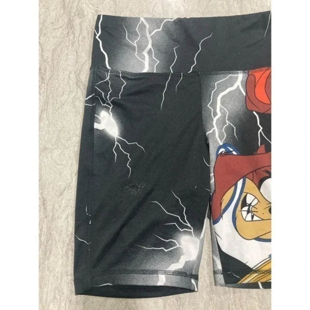 Space Jam Compression‎ Shorts Womens Small Black S